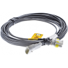 Cable alimentation 10 m pour robot Husqvarna 105, 315X, 320, 330, 415X, 420, 430X