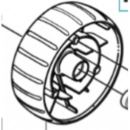 bande de roue avant robot...