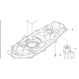 Chassis inferieur robot...