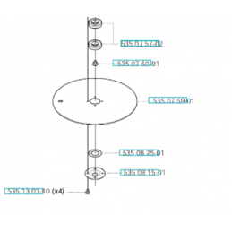 Joint pour support disque...
