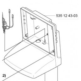 Capot arriere de station de...