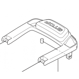 Bouton stop robot Husqvarna...